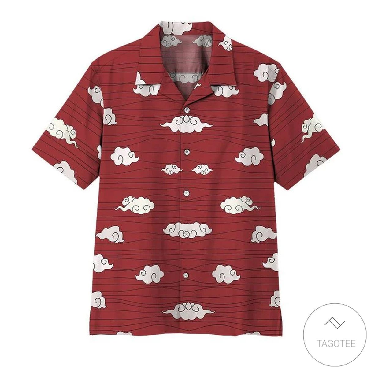 Akatsuki Modern Pattern Hawaiian Shirt