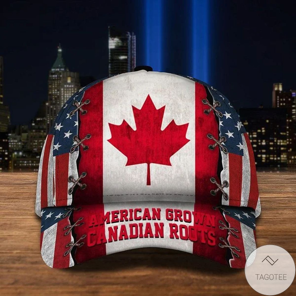 American Grown Canadian Roots Hat