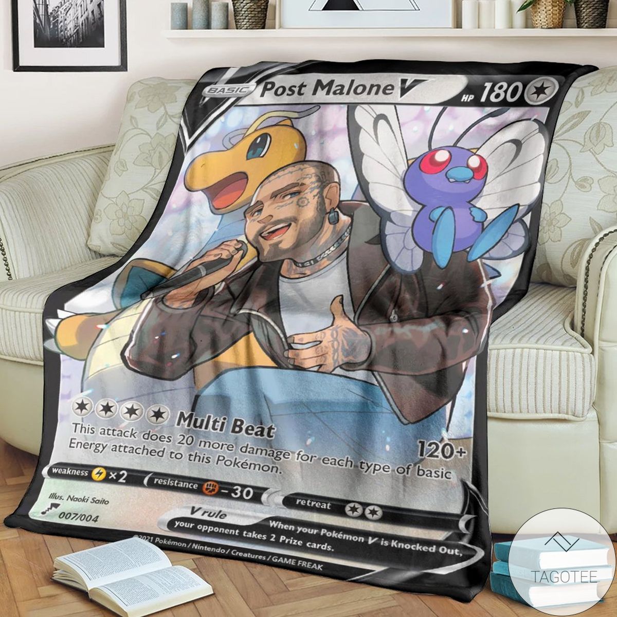 Anime Pokemon PM Custom Blanket
