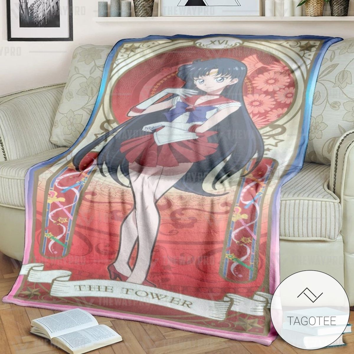 Anime Sailor Moon The Chariot Custom Soft Blanket
