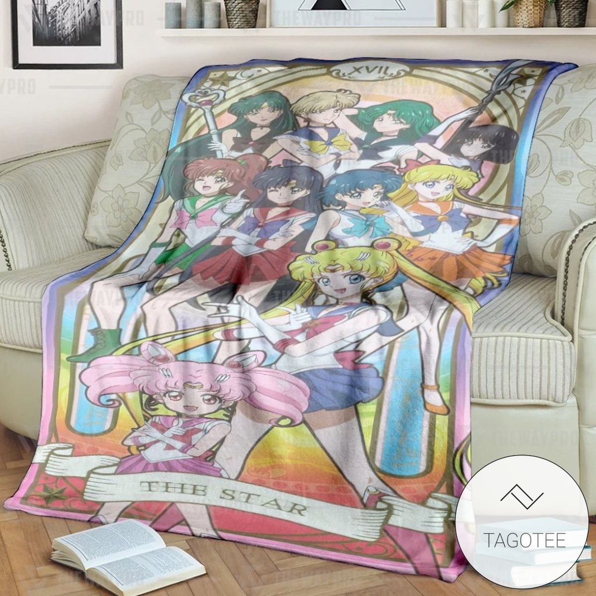 Anime Sailor Moon The Star Custom Soft Blanket