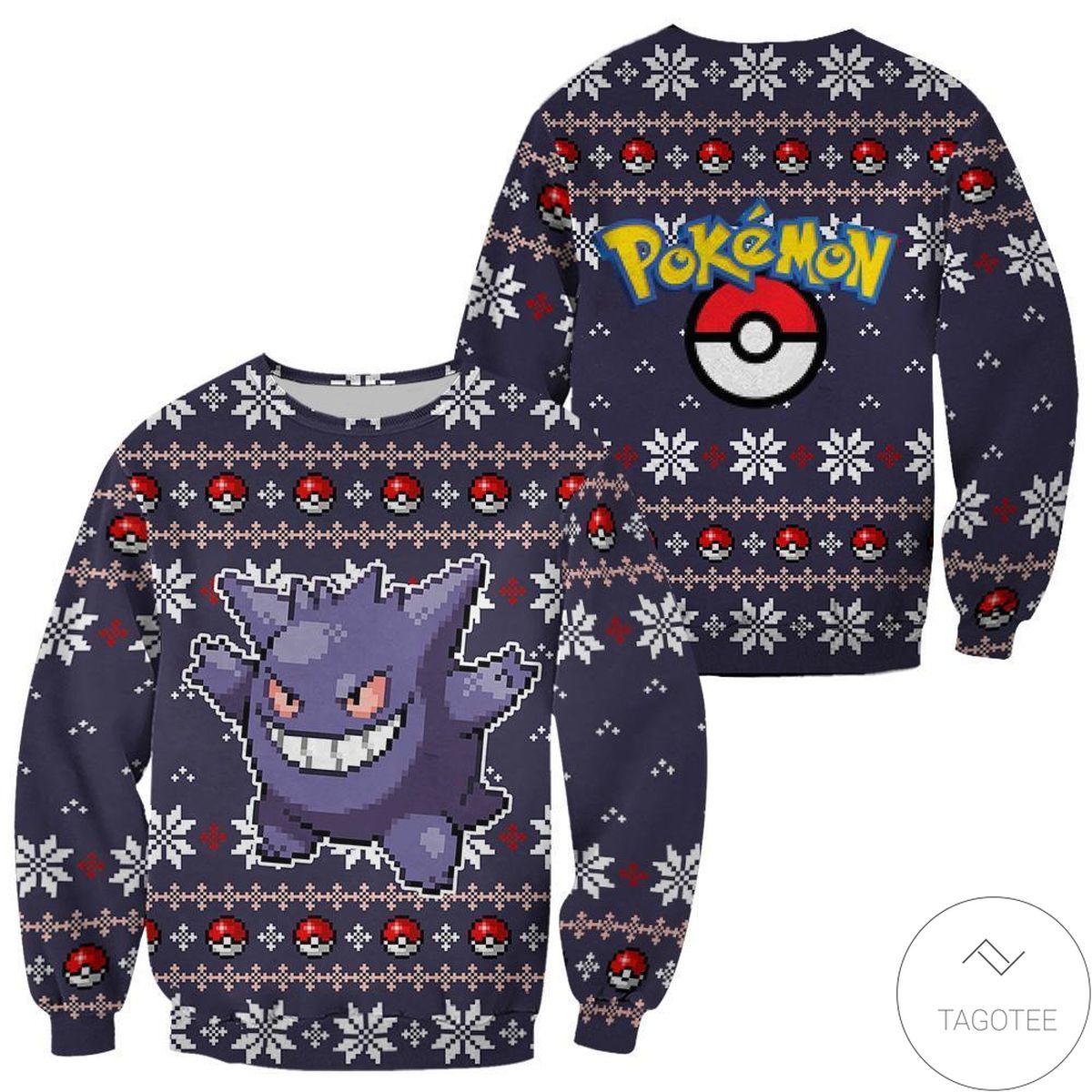 Arcanine Pokemon Anime Ugly Christmas Sweater