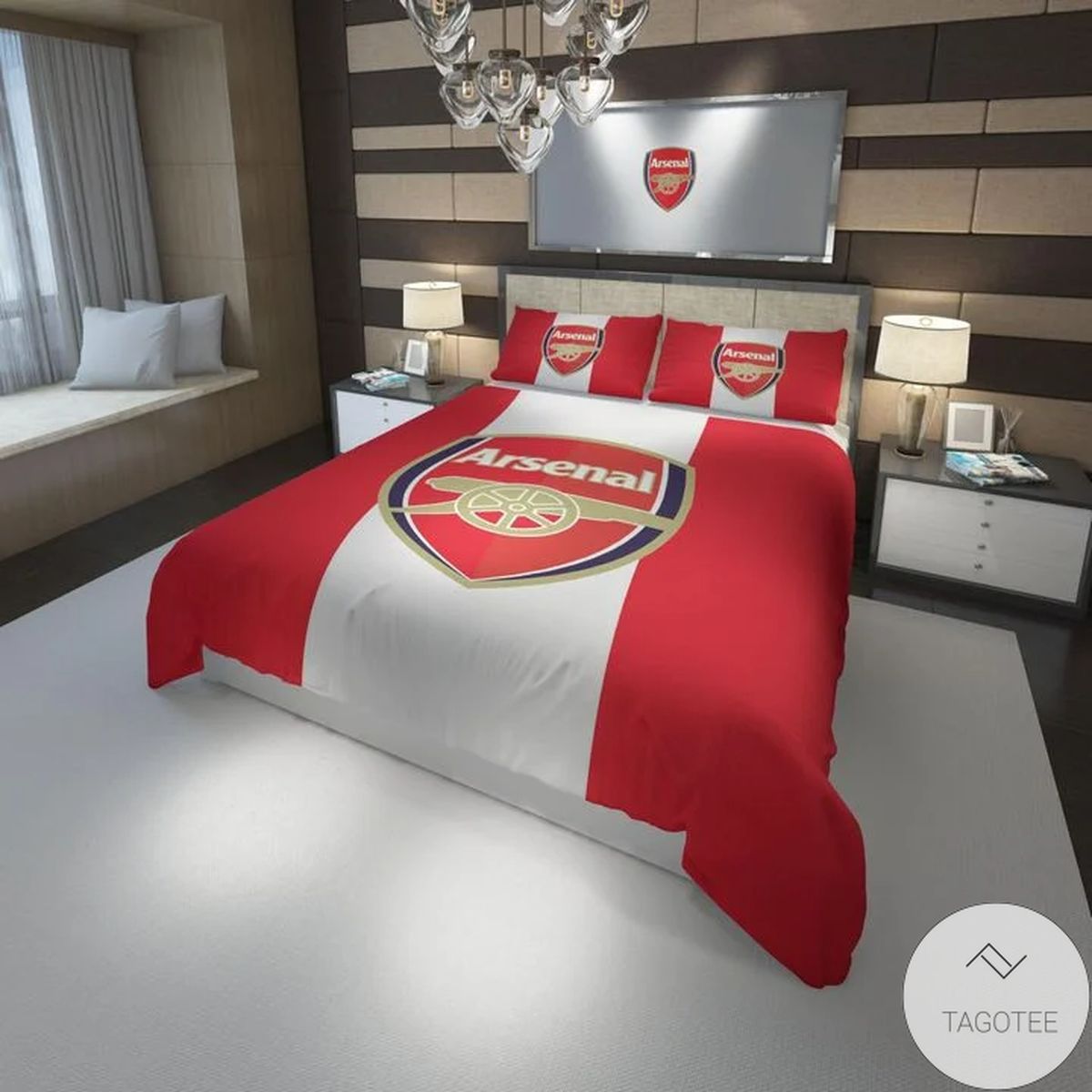 Arsenal Fc Football Club Bedding Set