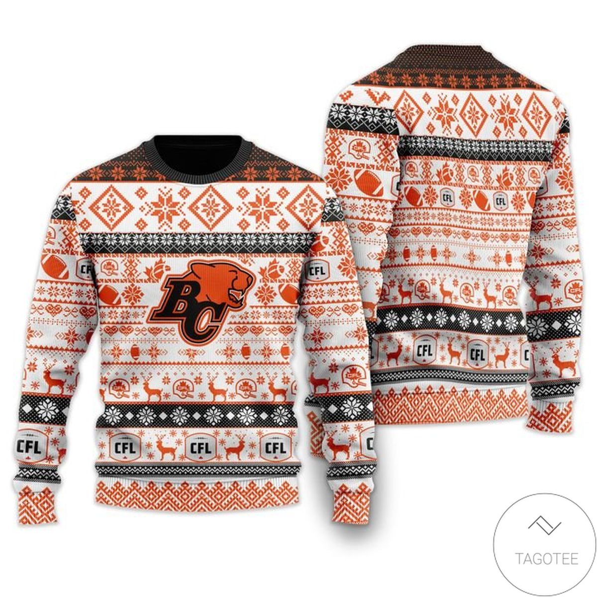 Bc Lions Ugly Christmas Sweater