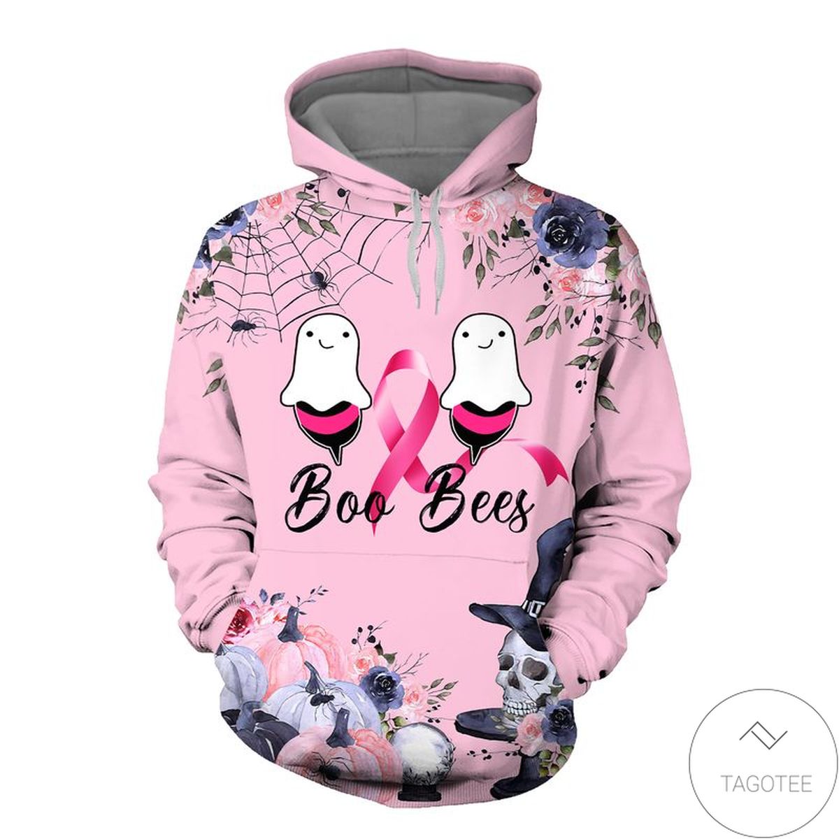 Breast Cancer Awareness Boo Bees 3d Hoodie