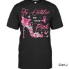 Butterfly In October We Wear Pink Breast Cancer Survivors Shirt
