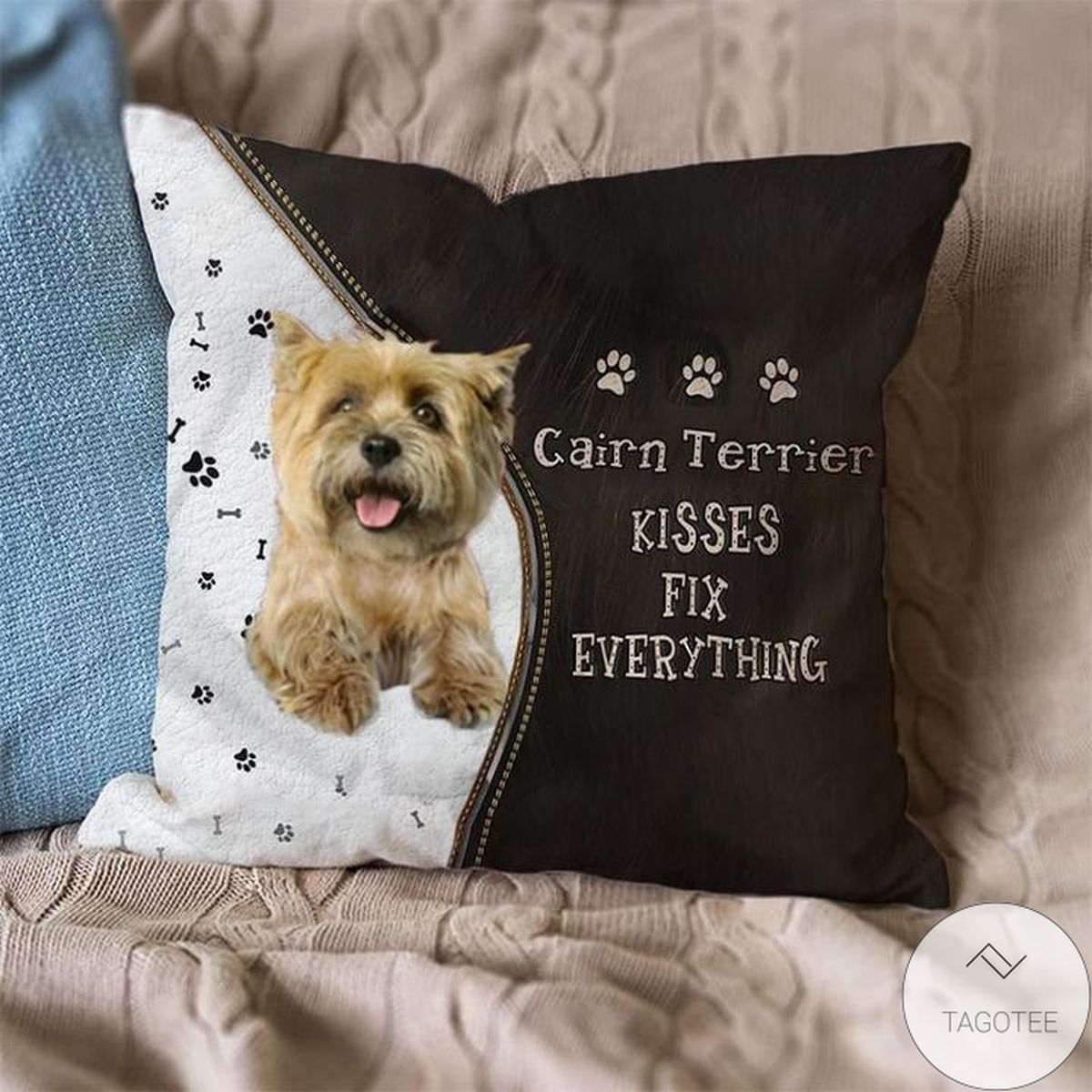 Cairn Terrier Kisses Fix Everything Pillowcase