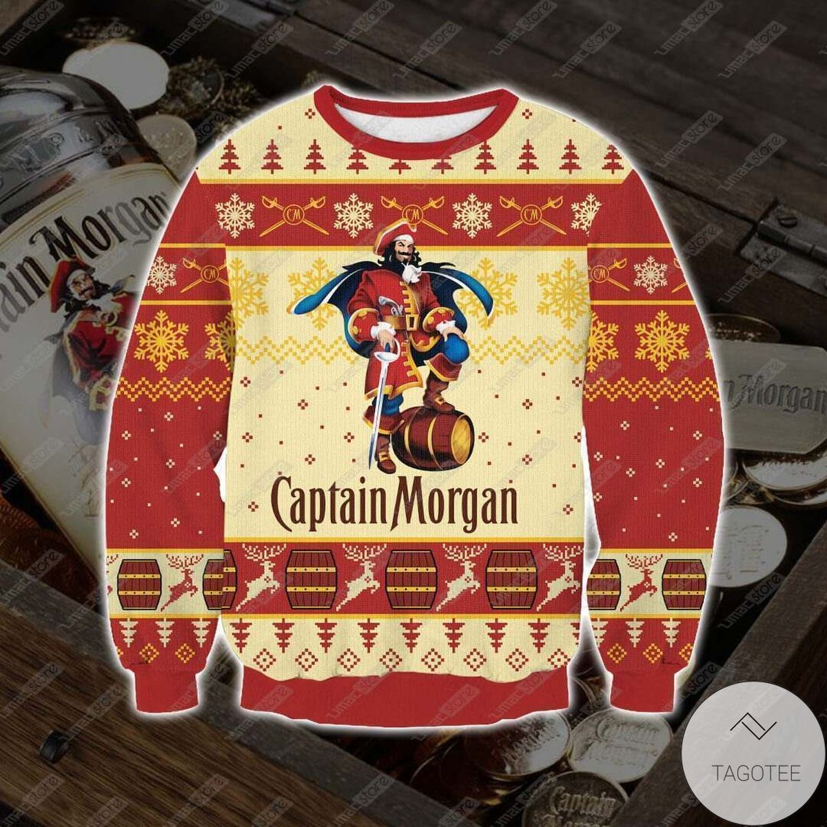 Captain Morgan Ugly Christmas Sweater
