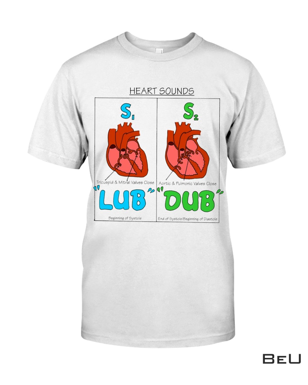 Cardiologist Heart Sounds Shirt