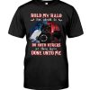 Cat Hold My Halo I'm About To Do Unto Others Shirt