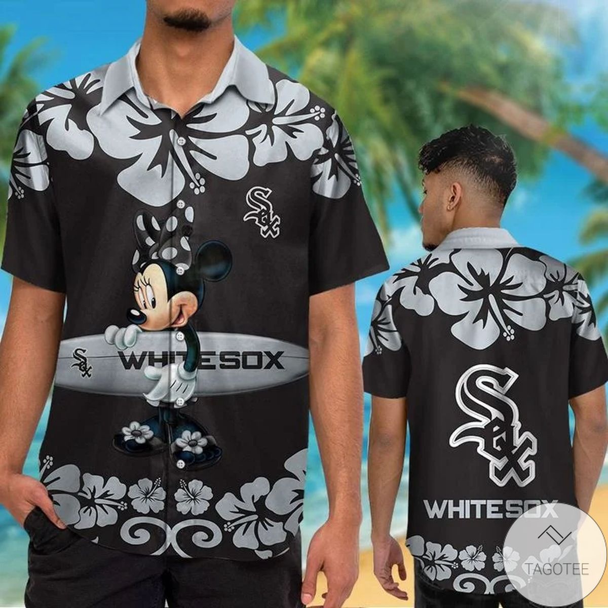 Chicago White Sox Minnie Mouse Hawaiian Shirt