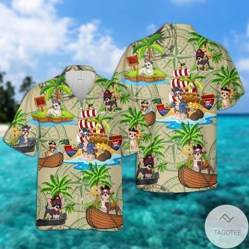 Chihuahua - Pirates Hawaiian Shirt