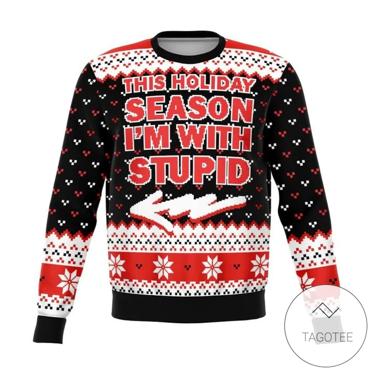 Christmas With Stupid Ugly Christmas Sweater