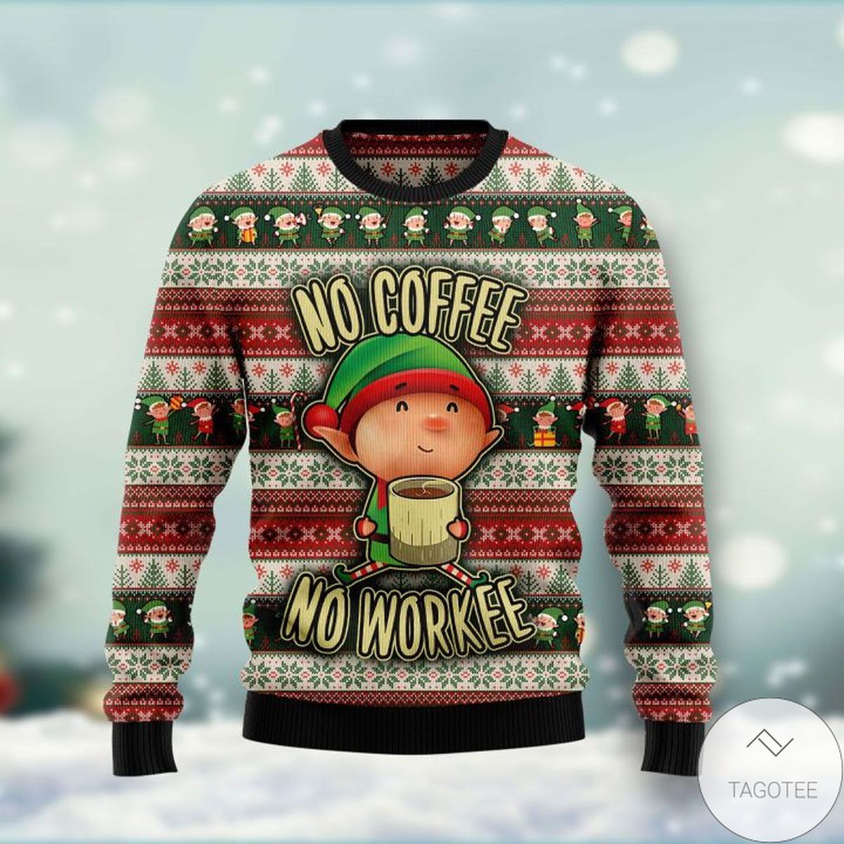 Coffee Ugly Christmas Sweater