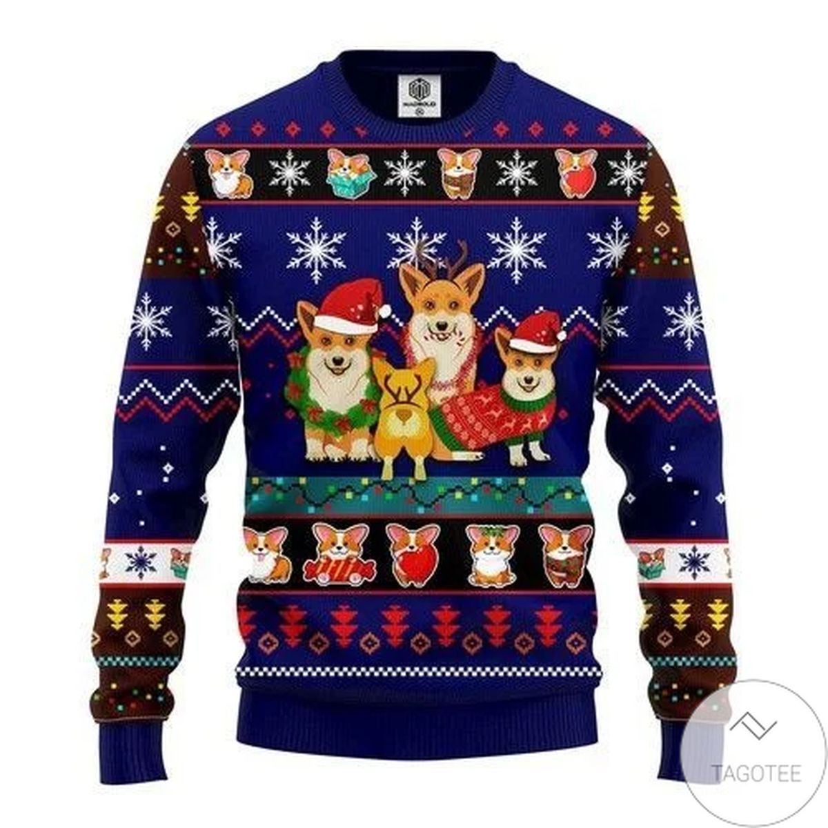 Corgi Cute Ugly Christmas Sweater