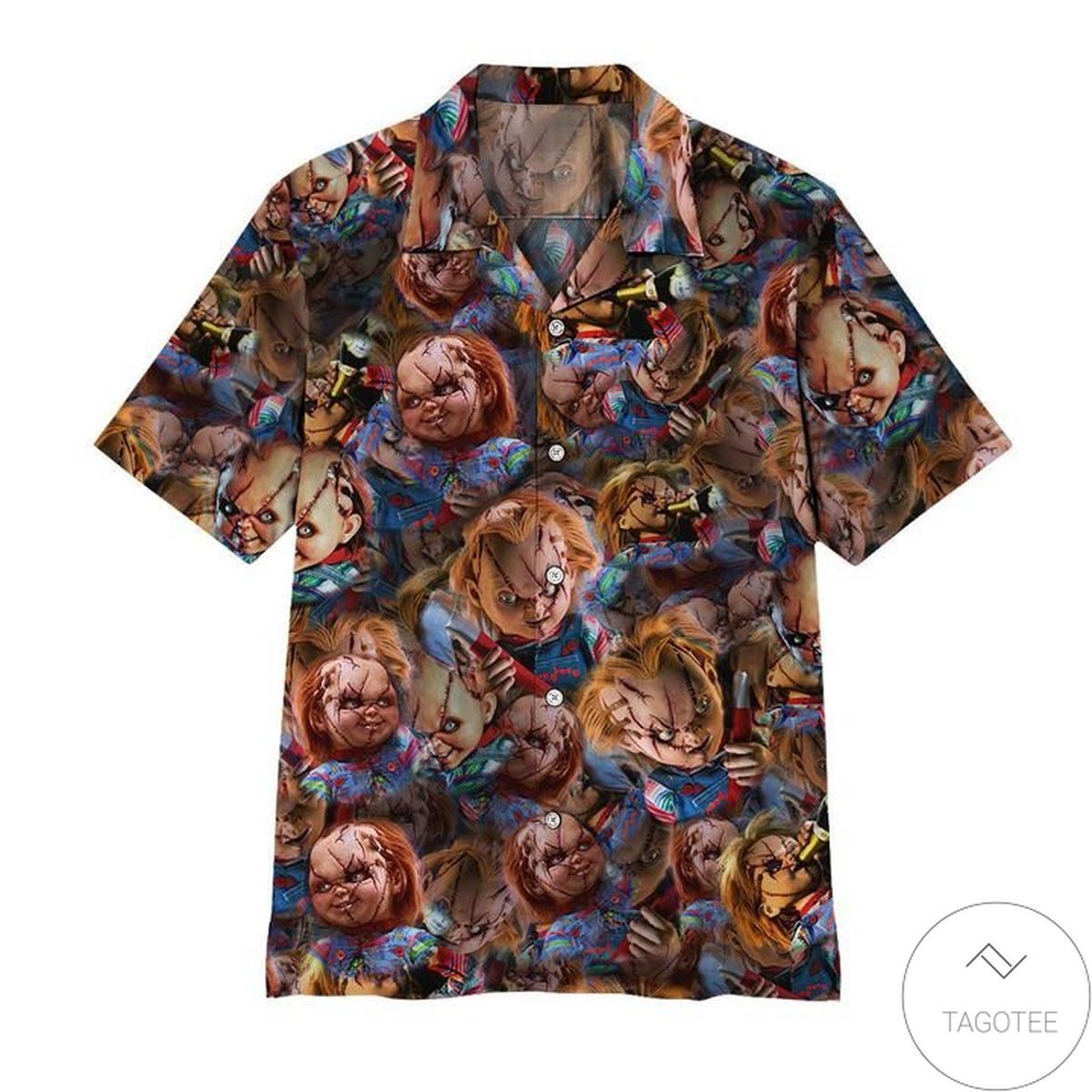 Creepy Chucky Hawaiian Shirt
