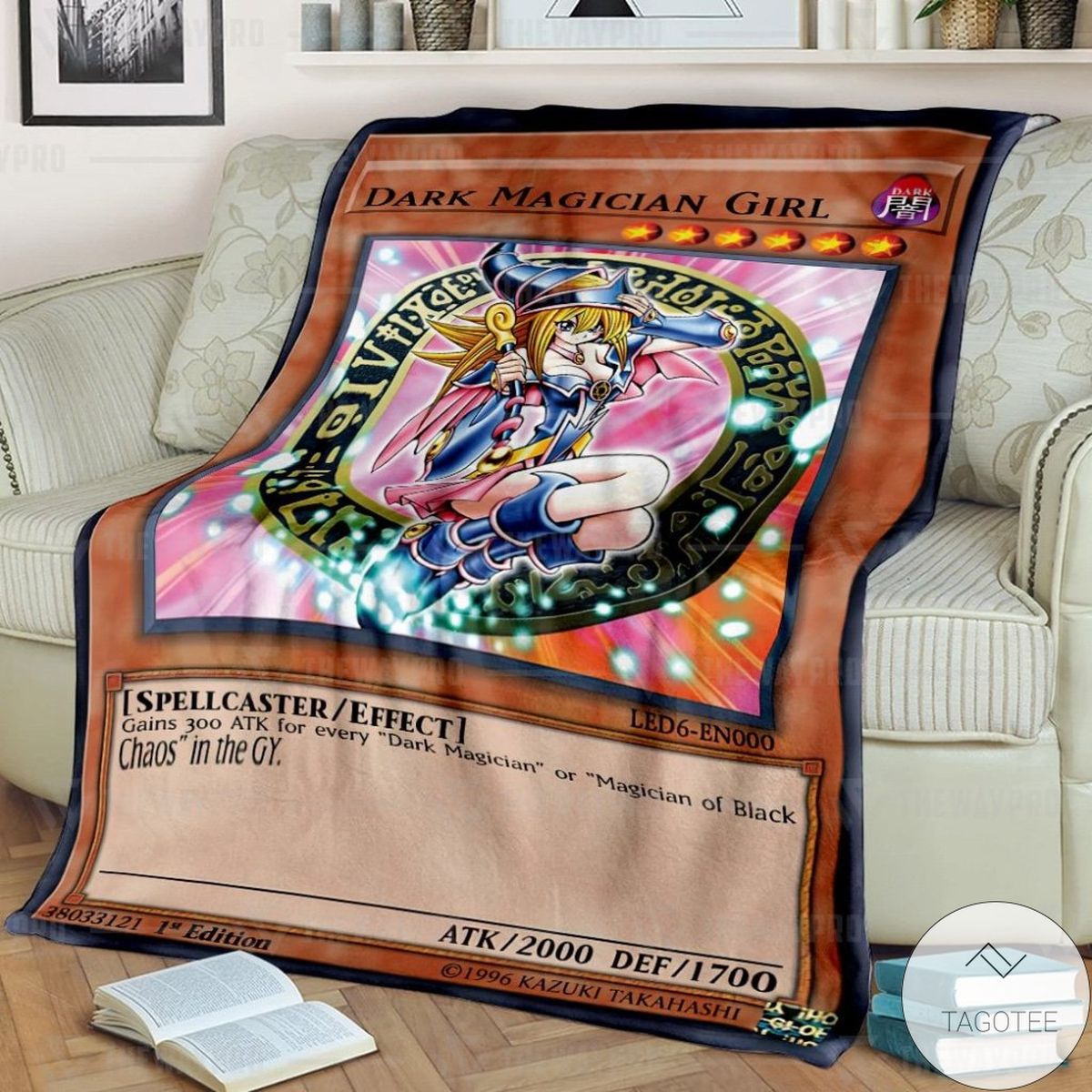 Dark Magician Girl Custom Blanket