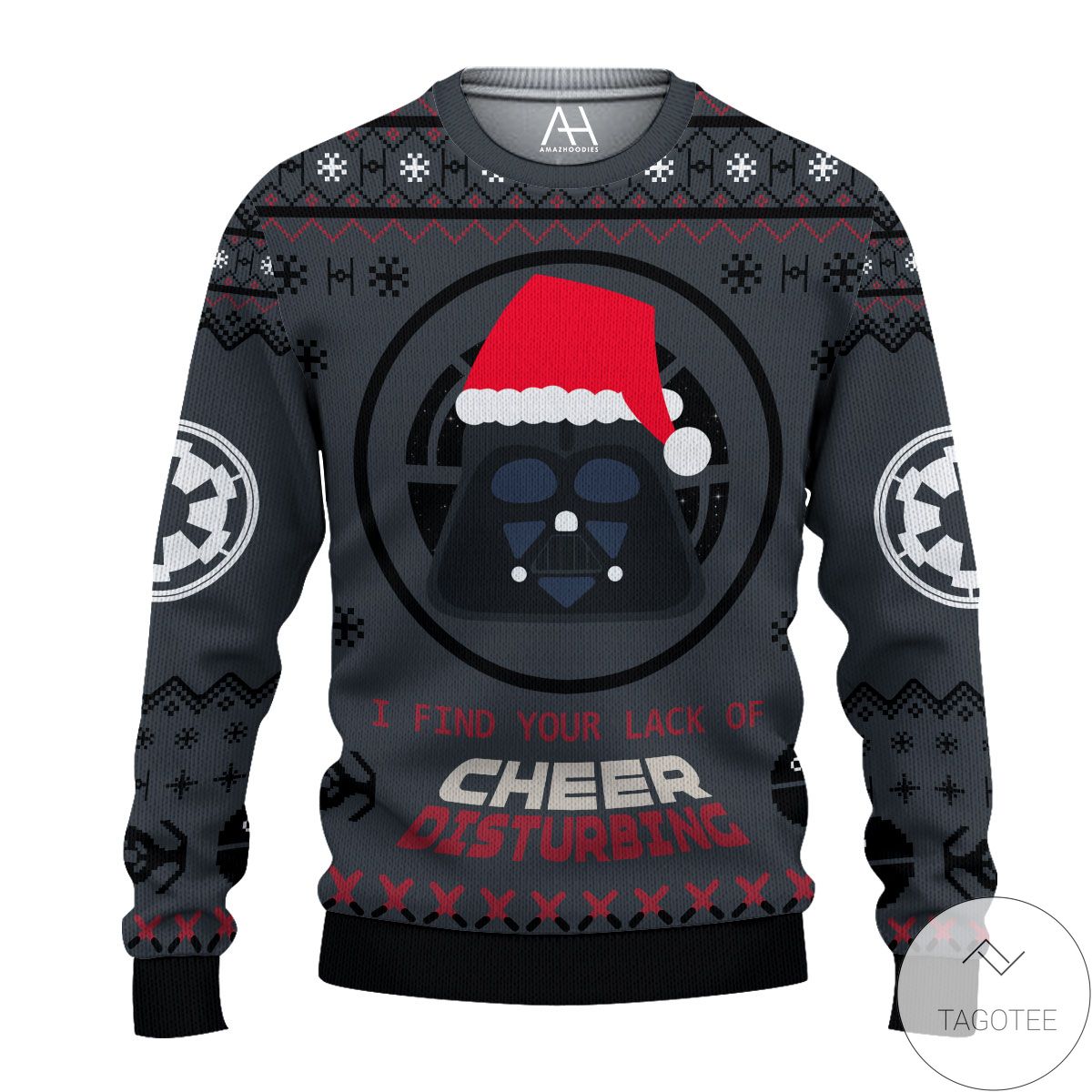 Darth Vader Santa I Find Your Lack Of Faith Disturbing Ugly Christmas Sweater