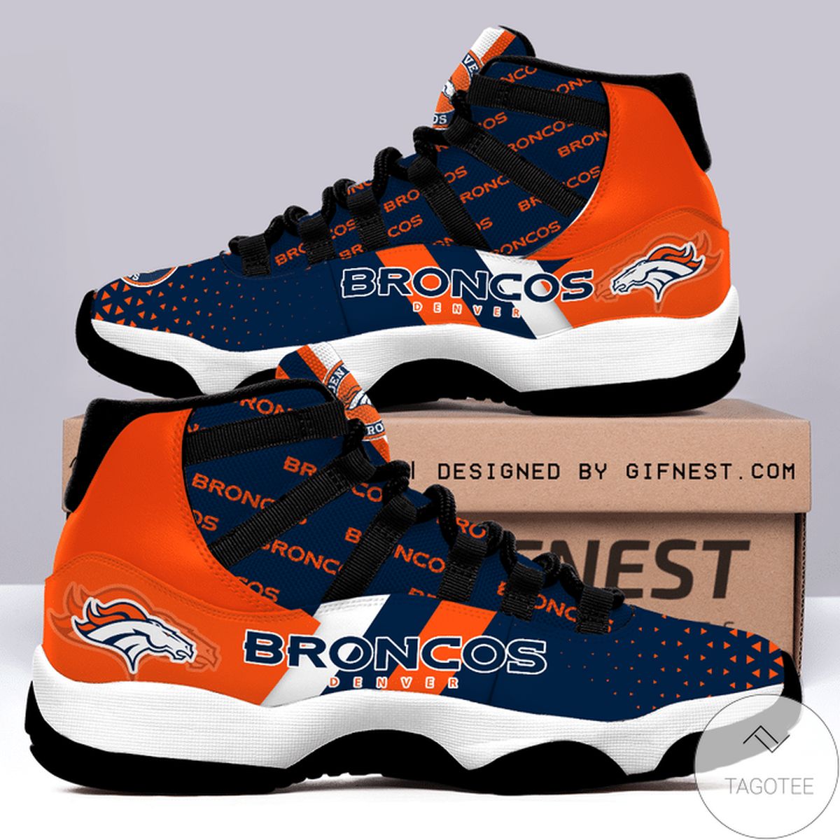 Denver Broncos Air Jordan 11 Shoes