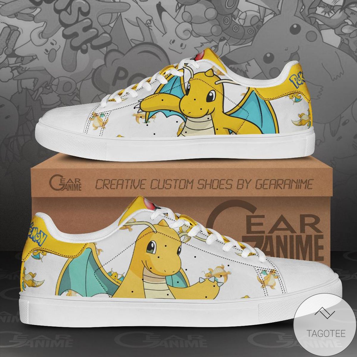 Dragonite Pokemon Stan Smith Shoes