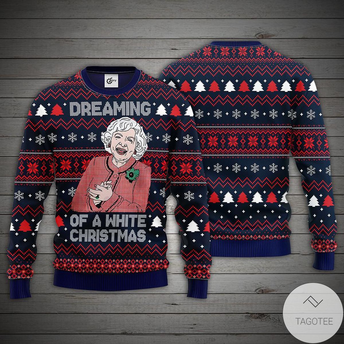 Dreaming Of A White Christmas Ugly Christmas Sweater
