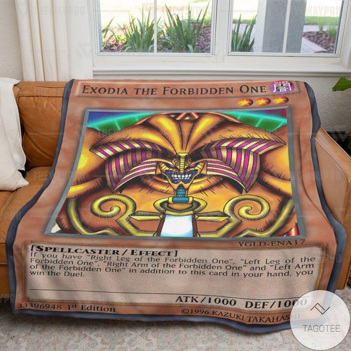 Exodia The Forbidden One Custom Blanket