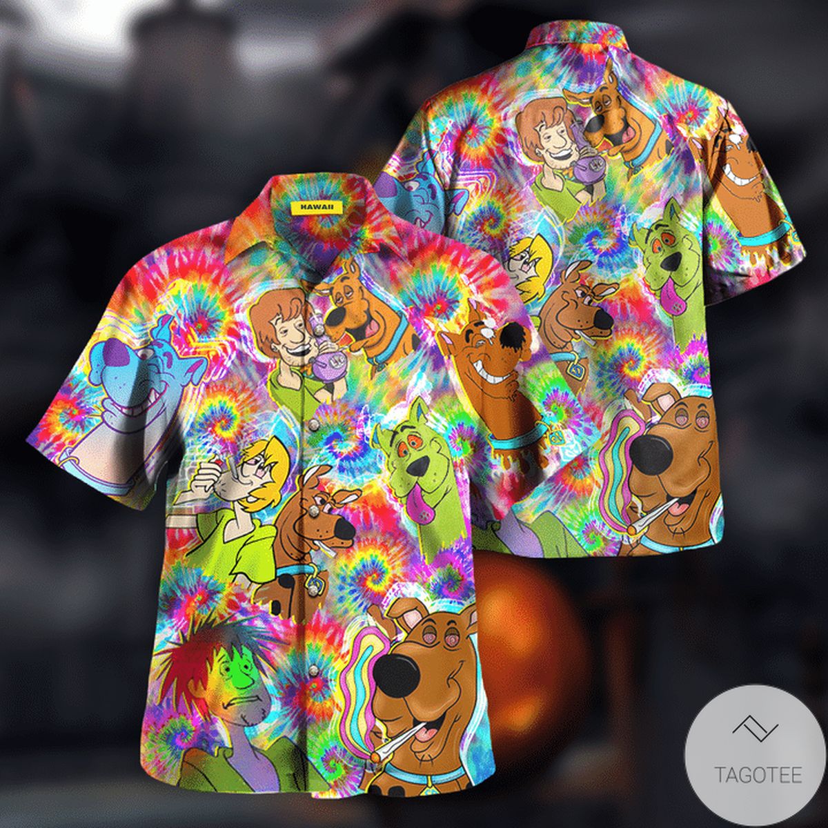 Groovy Scooby Doo Hawaiian Shirt