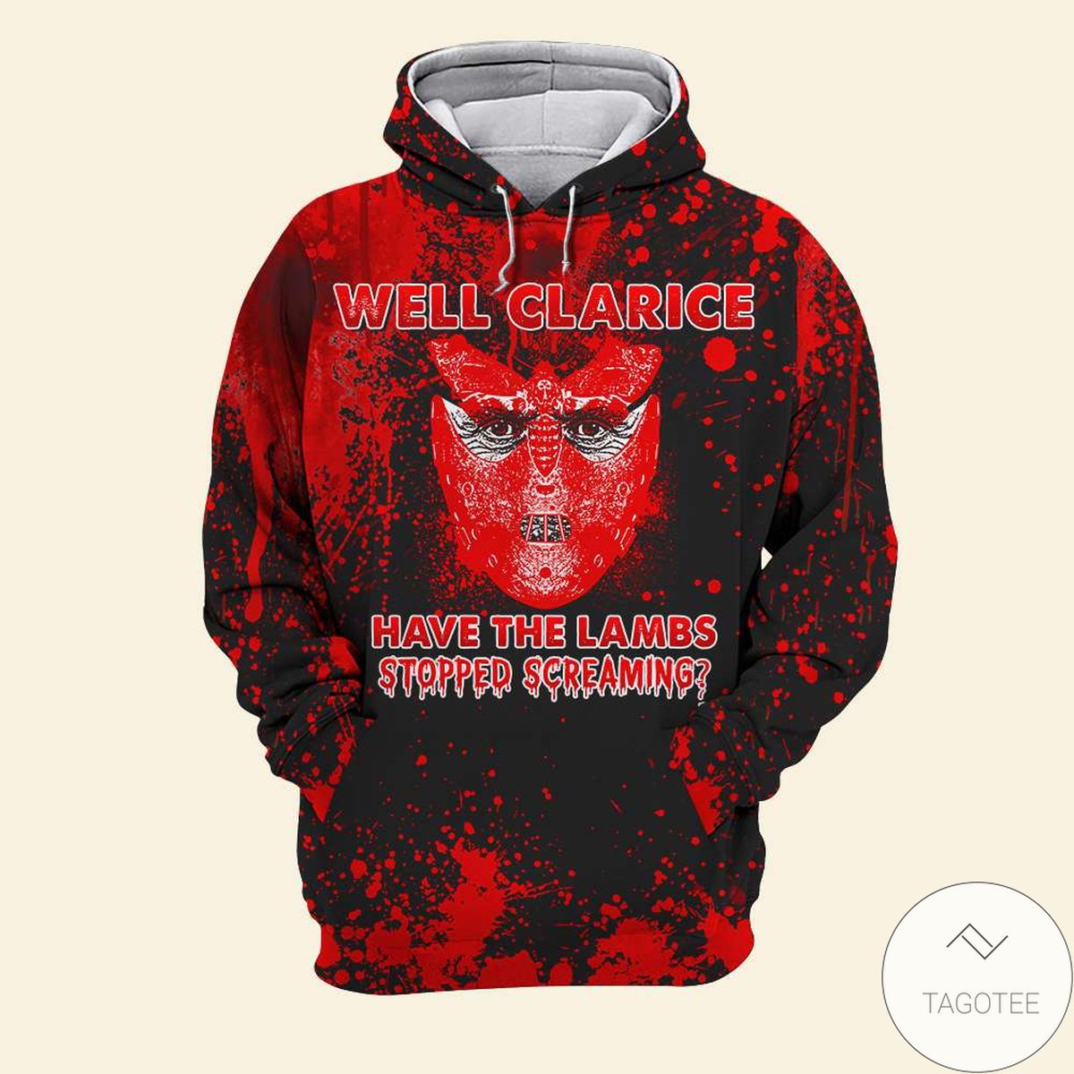 Halloween Silence Of The Lambs Well Clarice Have The Lambs Stopped Screaming 3d Hoodie
