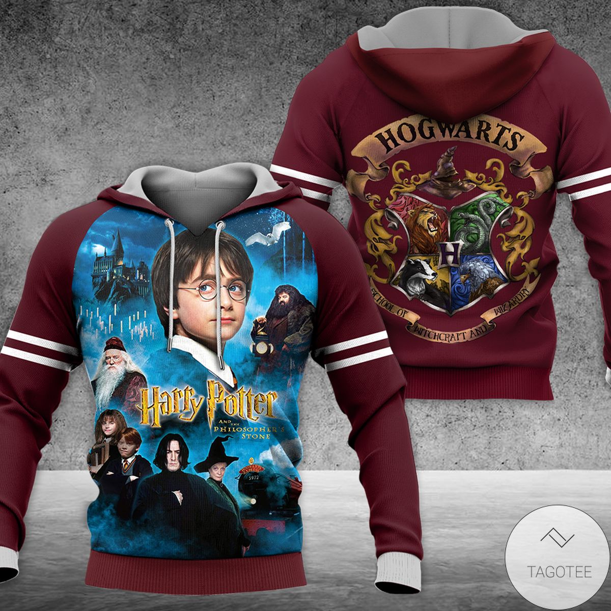Harry Potter Over Printed 3d Hoodie