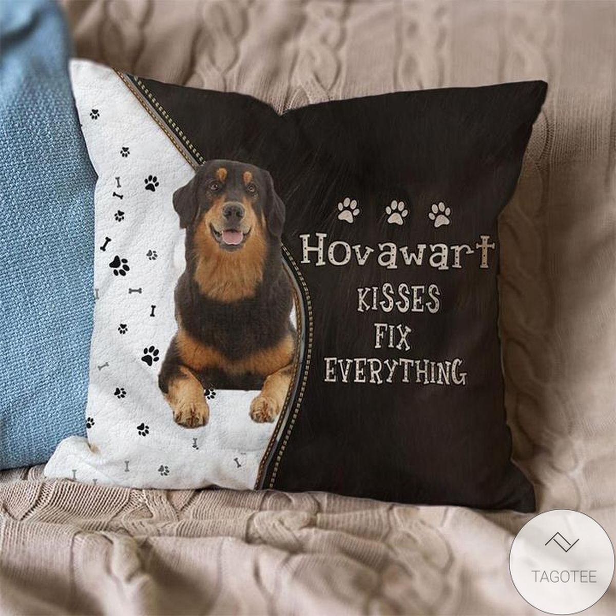 Hovawart Kisses Fix Everything Pillowcase