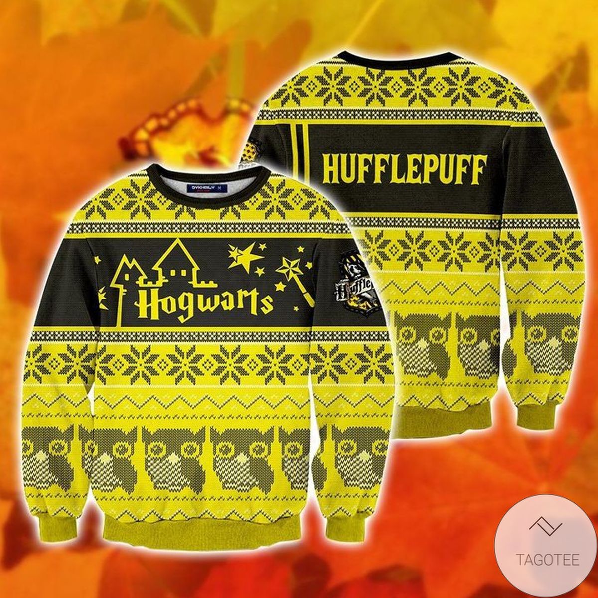 Hufflepuff Harry Potter Ugly Christmas Sweater