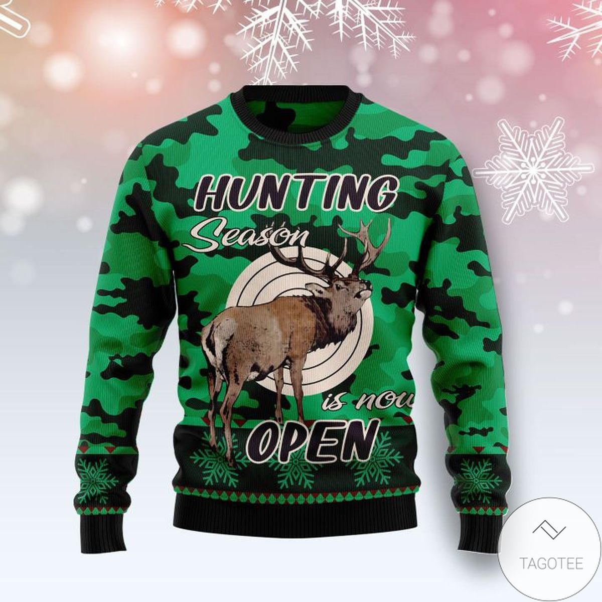 Hunting Season Ugly Christmas Sweater