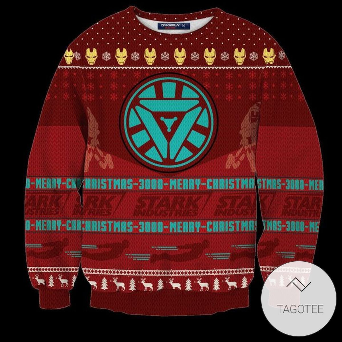 Iron Knight Sweatshirt Knitted Ugly Christmas Sweater