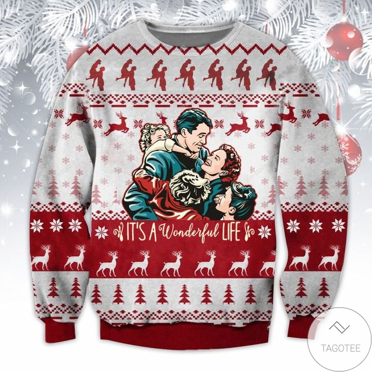 It's A Wonderful Life Ugly Christmas Sweater