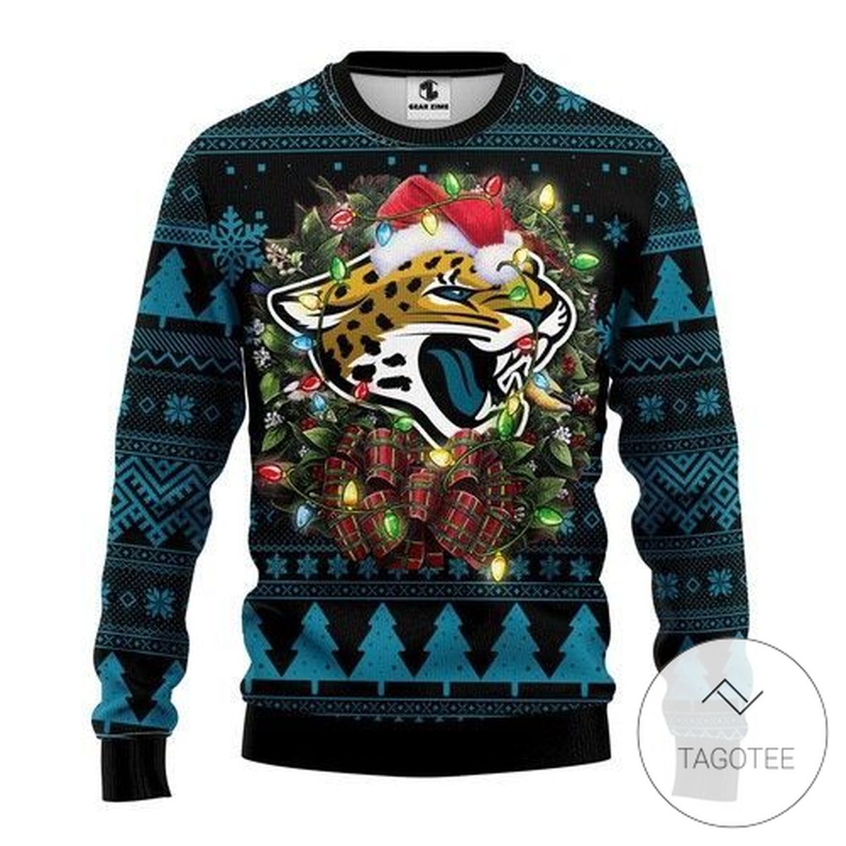 Jacksonville Jaguars Sweatshirt Knitted Ugly Christmas Sweater