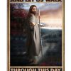 Jesus Take My Hand And Let Us Walk Through This Day Together Poster