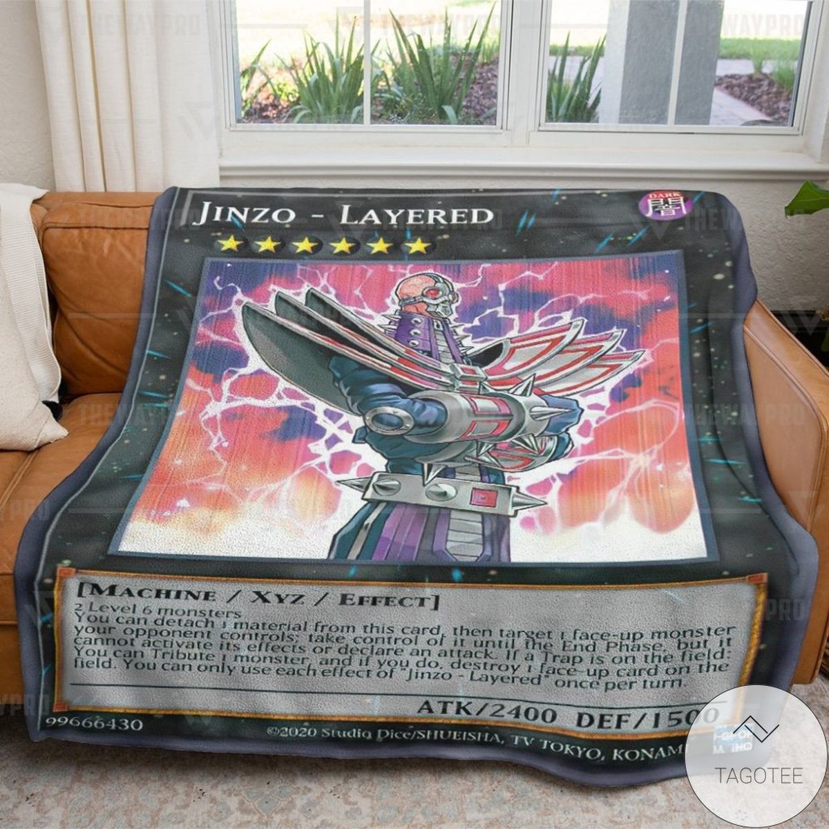 Jinzo Layered Custom Blanket
