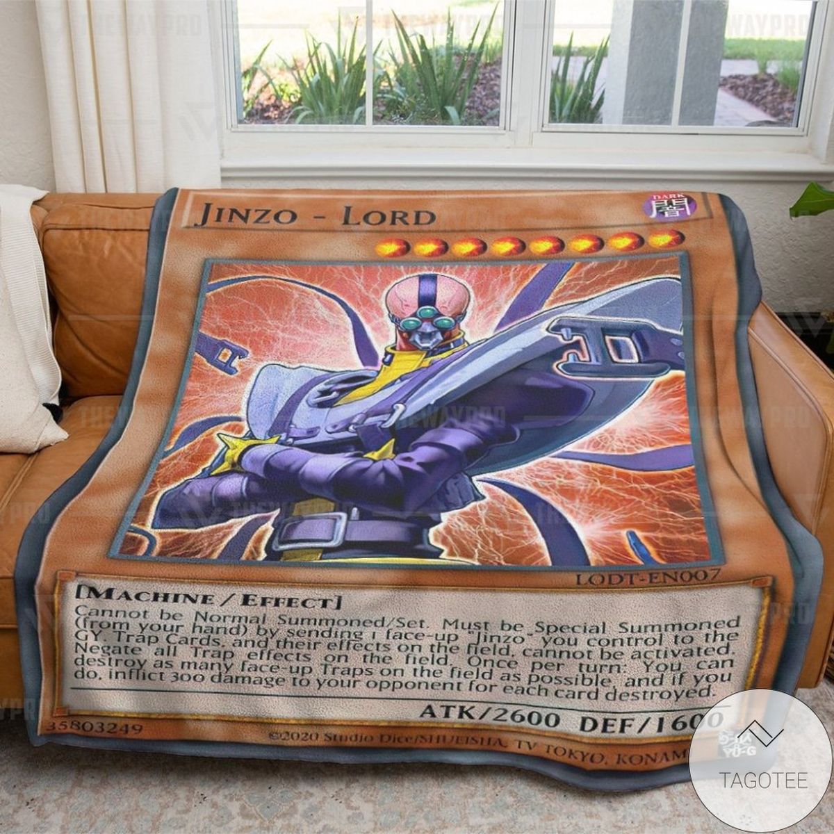 Jinzo Lord Custom Blanket