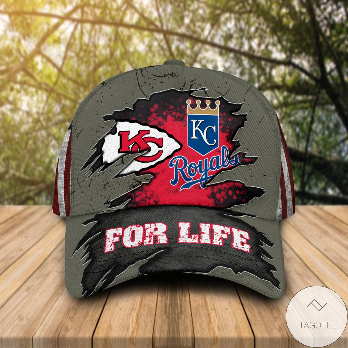 Kc Chiefs And Royals For Life Cap