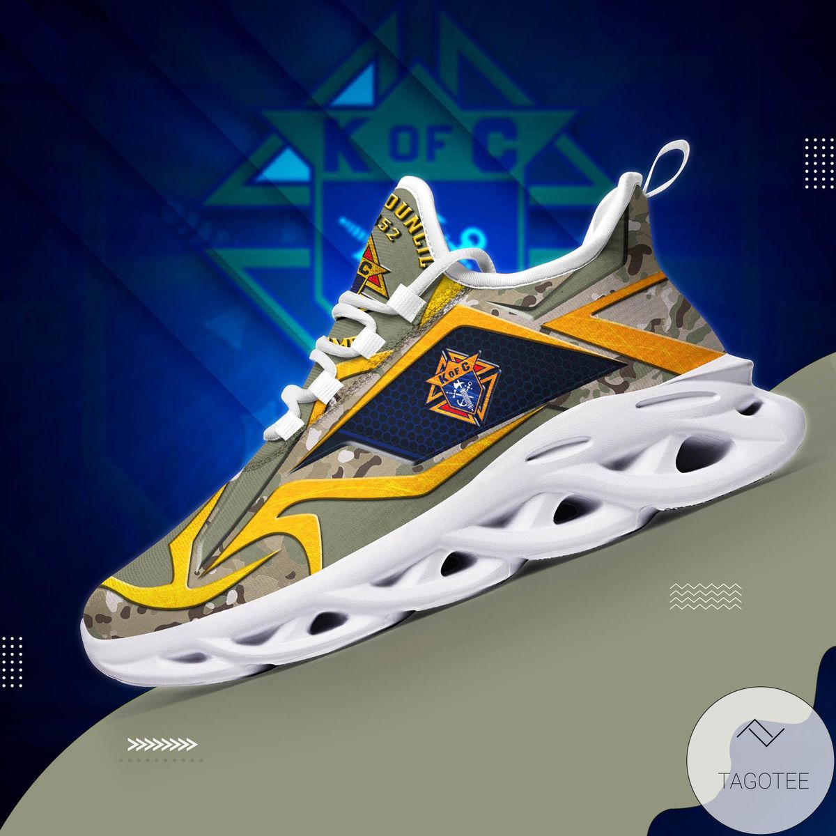 Knights Of Columbus Clunky Sneaker Max Soul Shoes