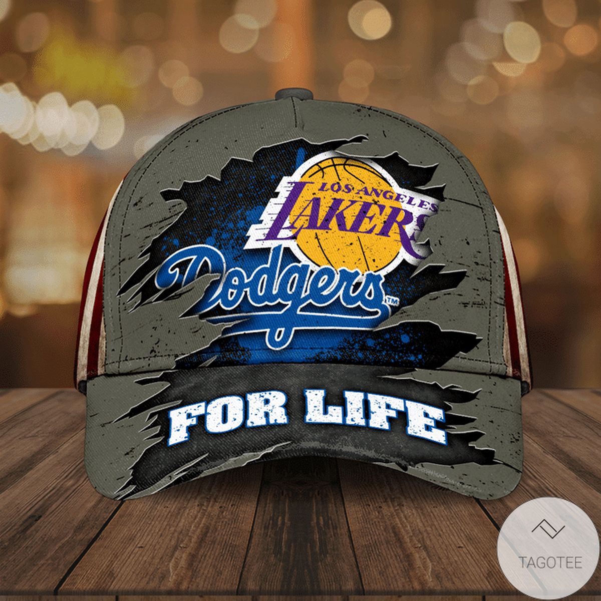 La Lakers X La Dodgers For Life Cap
