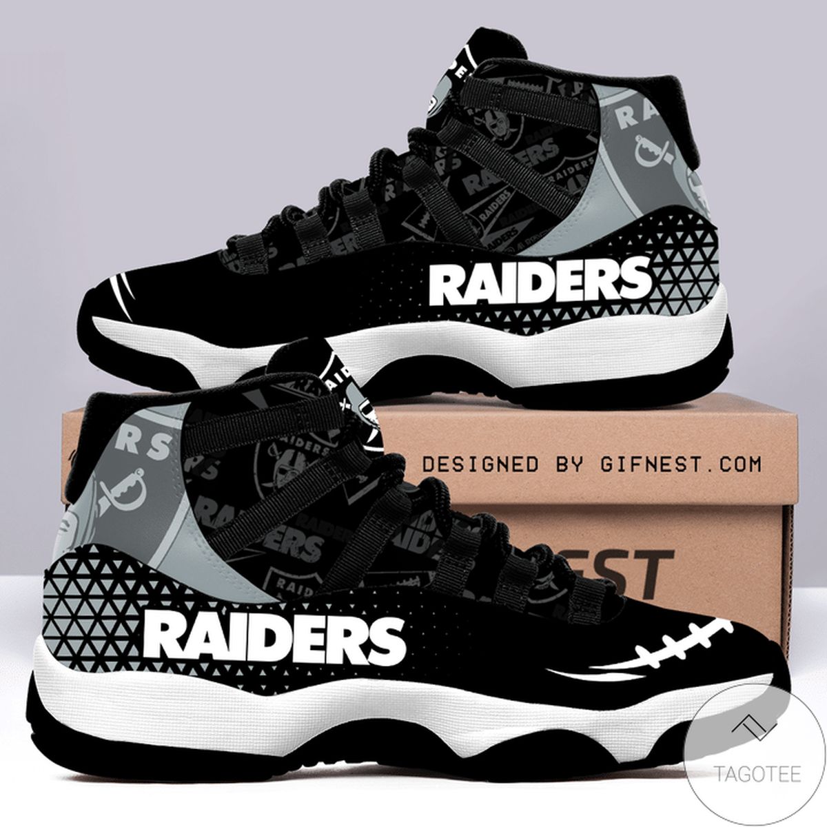Las Vegas Raiders Air Jordan 11 Shoes