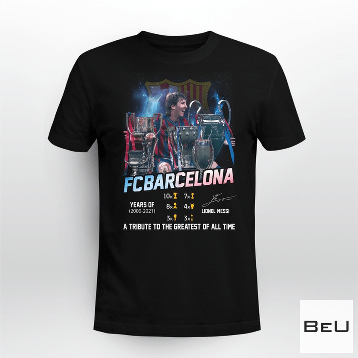 Lionel Messi A Tribute To The Greatest Of All Time Shirt