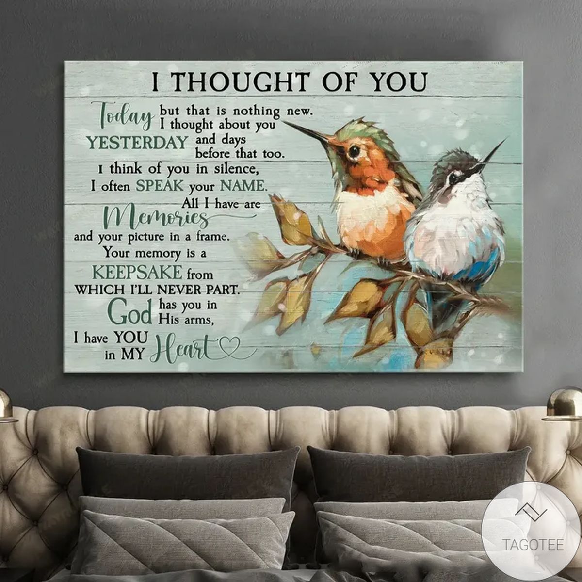 Little Birds T Thought Of You God Has You In His Arms