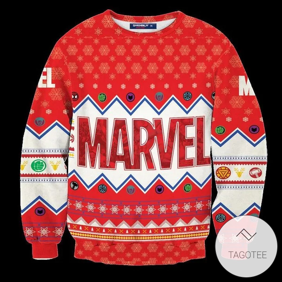 Marvel Sweatshirt Knitted Ugly Christmas Sweater