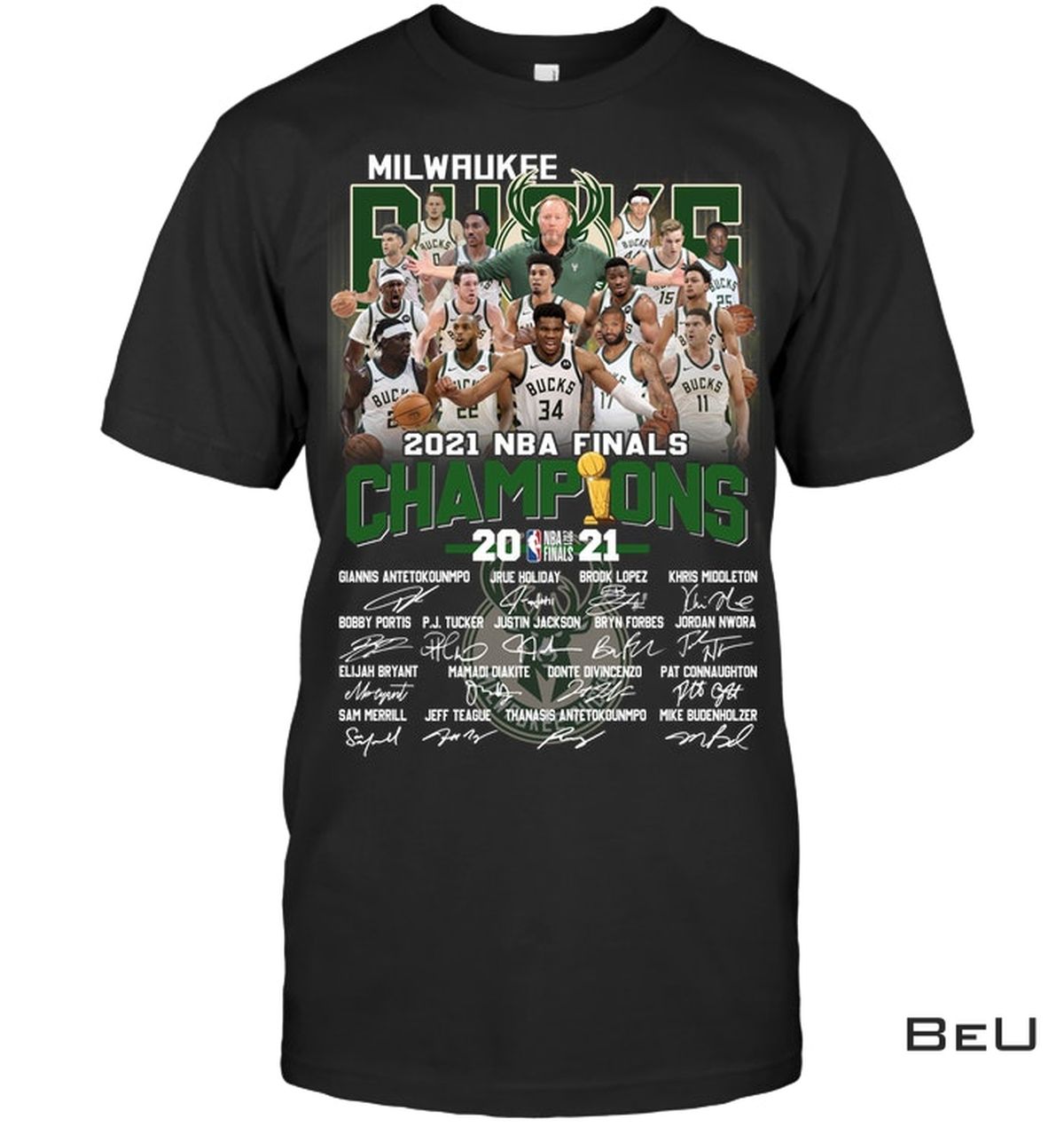 Milwaukee Brewers 2021 Nba Final Champion Shirt