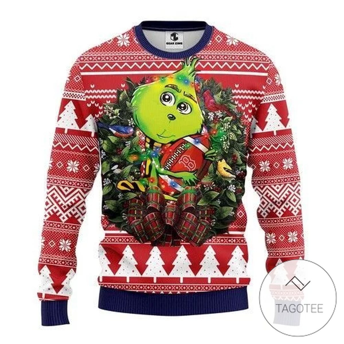 Mlb Boston Red Sox Grateful Dead Christmas Ugly Sweater