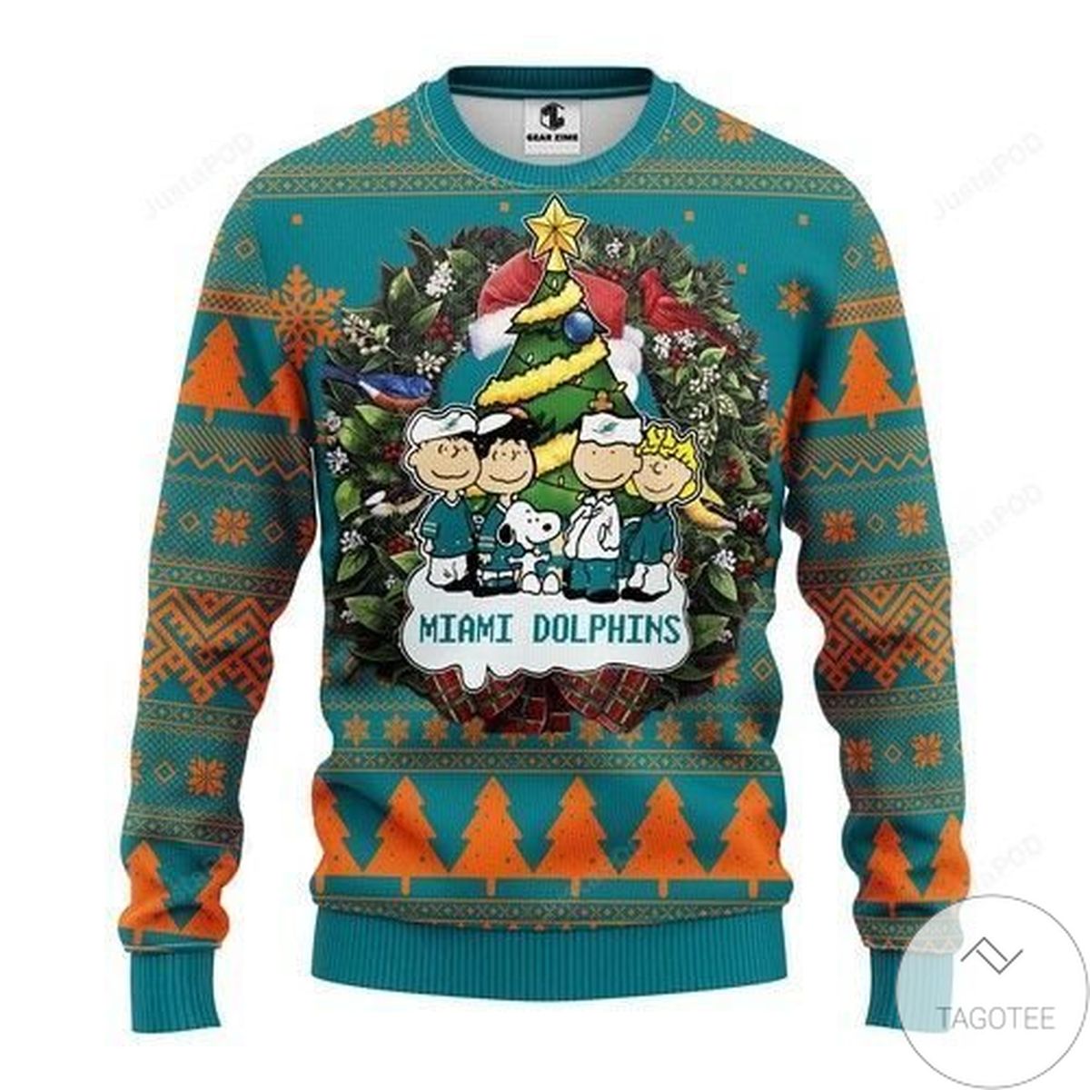 Nfl Miami Dolphins Christmas Ugly Christmas Sweater