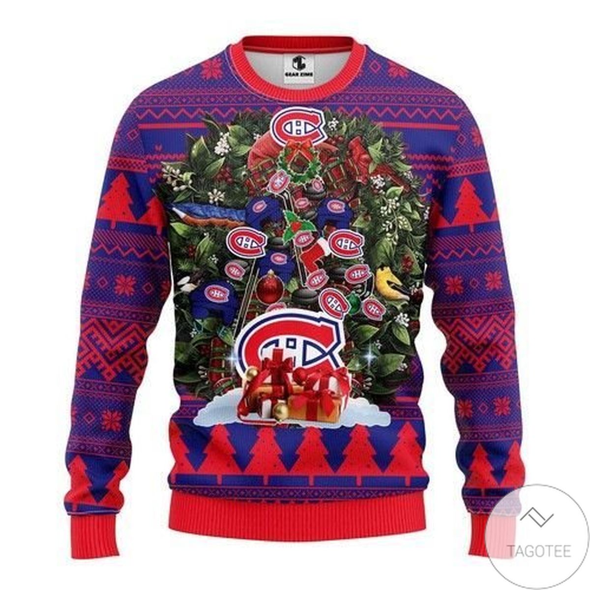 Nhl Montreal Canadiens Ugly Christmas Sweater