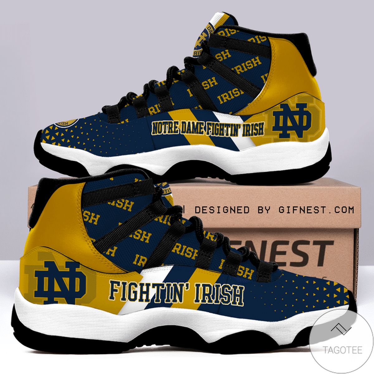 Notre Dame Fighting Irish Air Jordan 11 Shoes